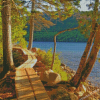 Acadia National Park Jordan Pond Diamond Painting