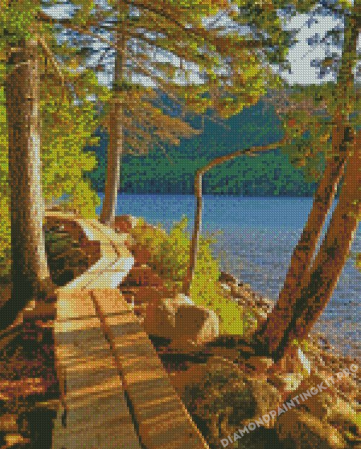 Acadia National Park Jordan Pond Diamond Painting