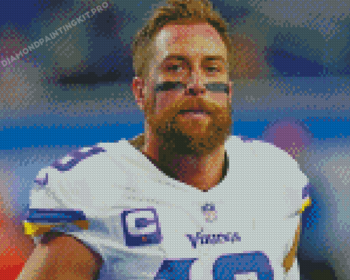 Adam Thielen American Football Player Diamond Painting