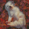 Adorable Great Pyrenees Diamond Painting