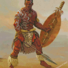 Aesthetic African Warrior Diamond Paintings