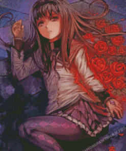 Aesthetic Homura Akemi Diamond Paintings