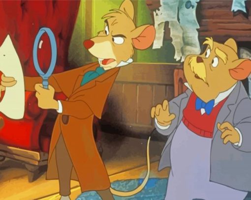 Aesthetic The Great Mouse Detective Diamond Paintings