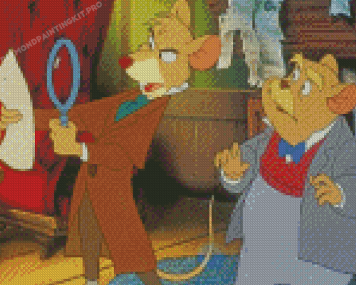 Aesthetic The Great Mouse Detective Diamond Paintings