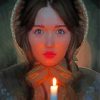 Aesthetic Woman With Candle Diamond Paintings