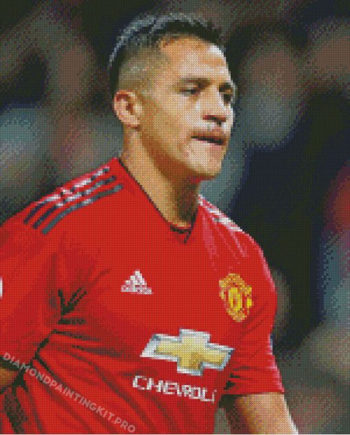 Alexis Sanchez Diamond Painting