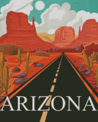 Arizona Poster Diamond Paintings