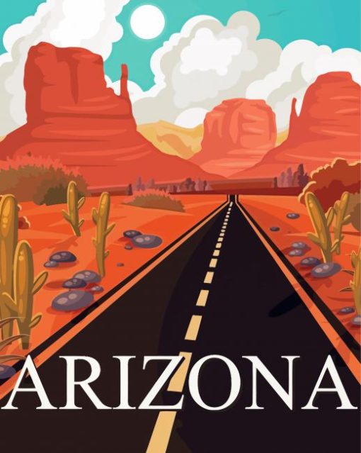 Arizona Poster Diamond Paintings