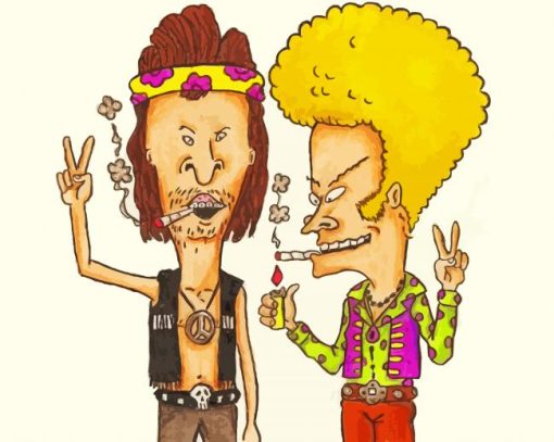 Beavis And Butt Head Art Diamond Painting