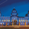 Belfast City Hall At Night Diamond Painting