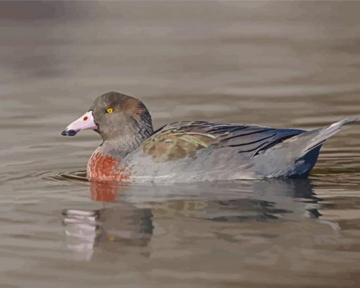 Blue Duck Bird Diamond Paintings