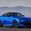 Blue Fairlady Car Diamond Painting