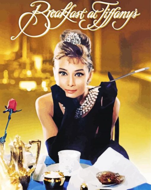 Breakfast At Tiffanys Poster Diamond Painting