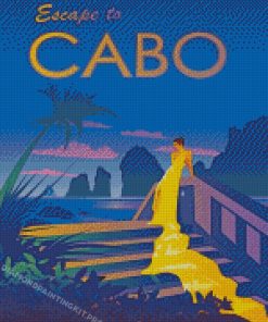 Cabo San Lucas Poster Diamond Painting