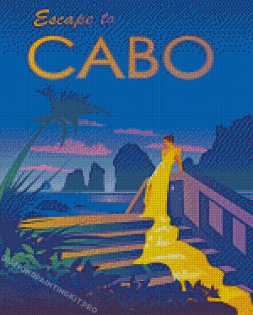 Cabo San Lucas Poster Diamond Painting