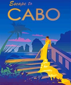 Cabo San Lucas Poster Diamond Painting