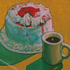 Cake And Coffee Diamond Paintings