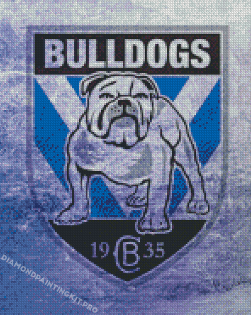 Canterbury Bulldogs Logo Diamond Painting