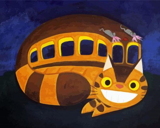 Catbus Studio Ghibli Anime Diamond Painting