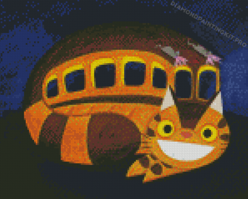 Catbus Studio Ghibli Anime Diamond Painting