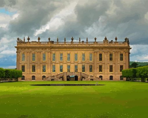 Chatsworth House Diamond Painting