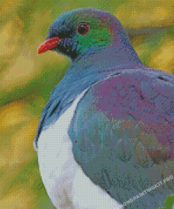 Close Up Kereru Diamond Paintings