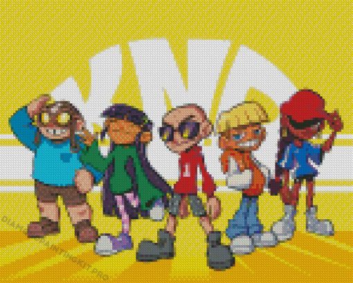 Codename Kids Next Door Diamond Painting