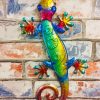 Colourful Gecko Reptile Diamond Painting