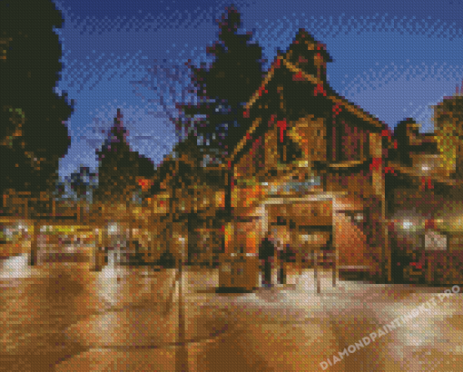 Critter Country At Night Diamond Painting