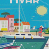 Croatia Hvar Poster Diamond Painting