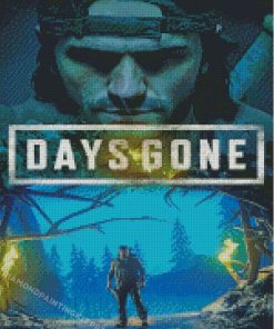 Days Gone Game Poster Diamond Painting