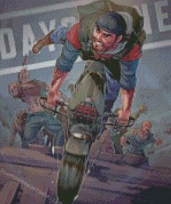 Deacon Days Gone Video Game Diamond Painting