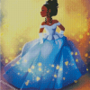 Disney Black Cinderella Diamond Painting