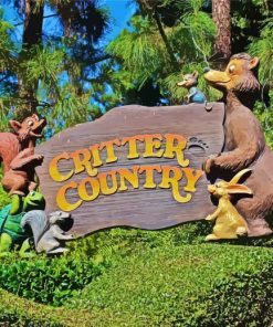 DisneyLand Critter Country Diamond Painting