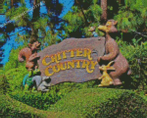 DisneyLand Critter Country Diamond Painting