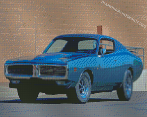 Dodge Hemi Super Bee Diamond Painting