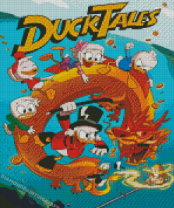 DuckTales Poster Diamond Paintings