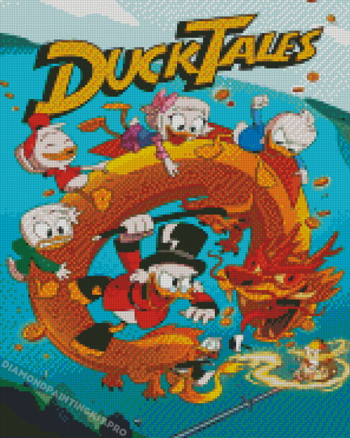 DuckTales Poster Diamond Paintings