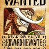 Edward Newgate One Piece Wanted Diamond Painting