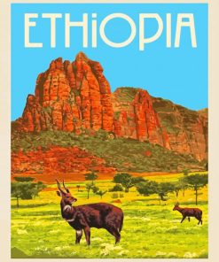 Ethiopia Poster Diamond Paintings