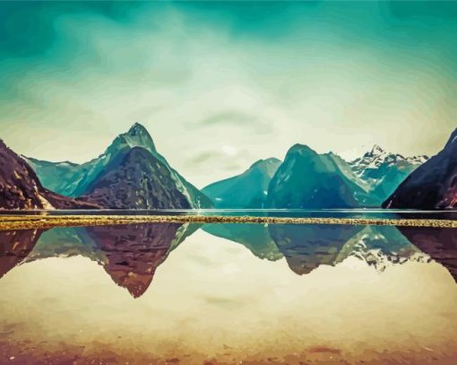 Fiordland Island Diamond Paintings