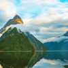 Fiordland Island Reflection Diamond Paintings