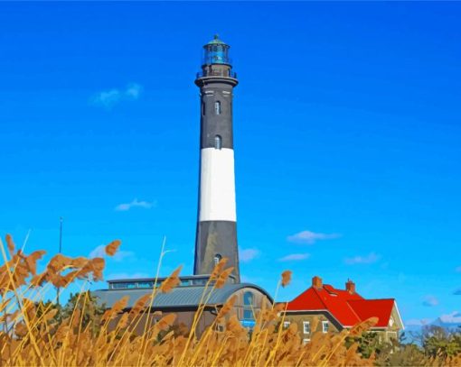 Fire Island Lighthouse Diamond Paintings