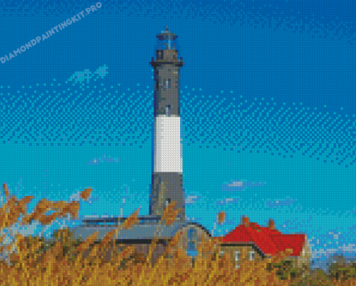 Fire Island Lighthouse Diamond Paintings