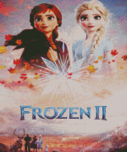 Frozen Poster Disney Movie Diamond Painting