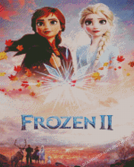 Frozen Poster Disney Movie Diamond Painting