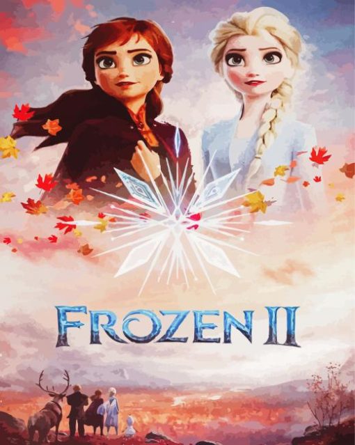 Frozen Poster Disney Movie Diamond Painting