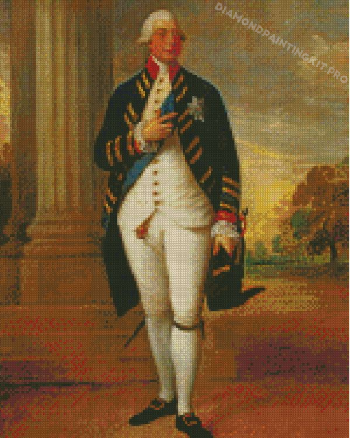 George III Former King Of UK Diamond Painting