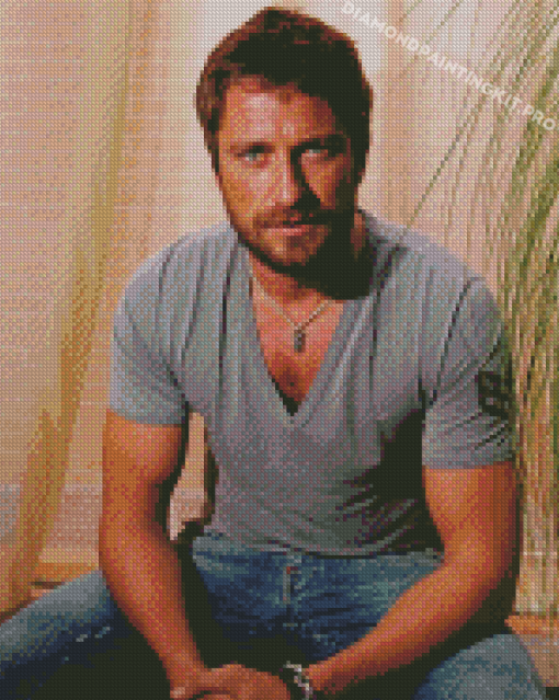 Gerard Butler Diamond Painting