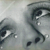 Glass Tears Man Ray Diamond Painting